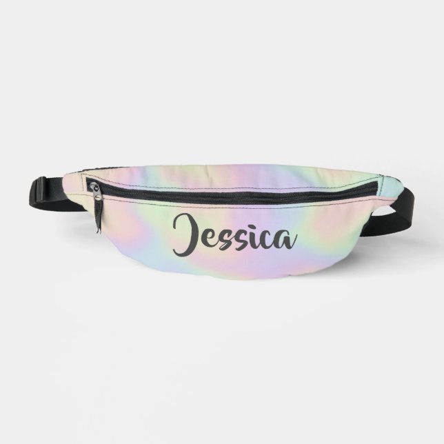 Personalized Gradient Holster Festival Fanny Pack (Front)
