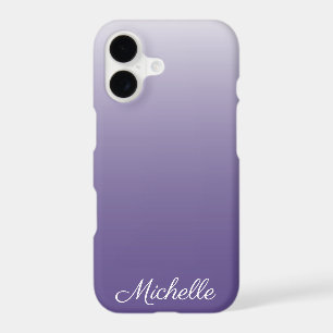 Personalized gradient ombre Ultra Violet iPhone 17 Case