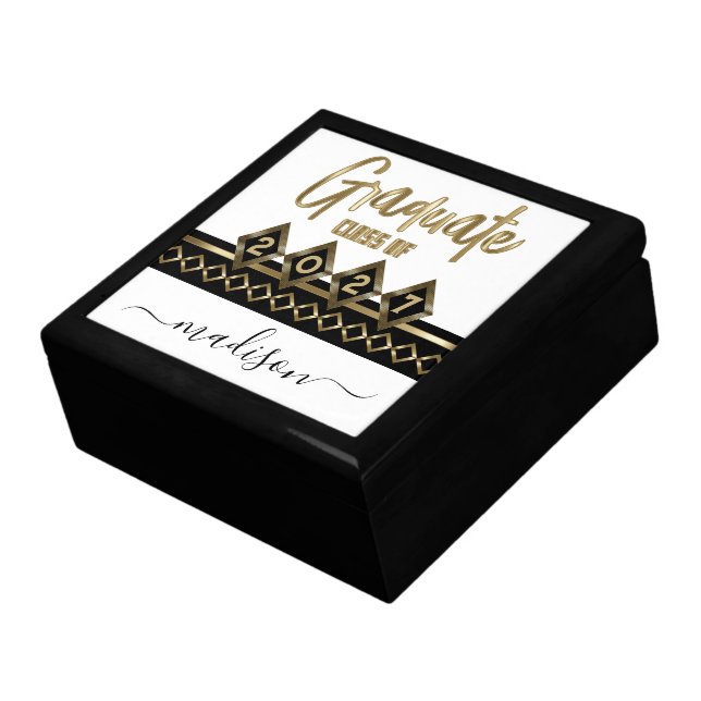 Personalized Graduate Gift Box (Side)
