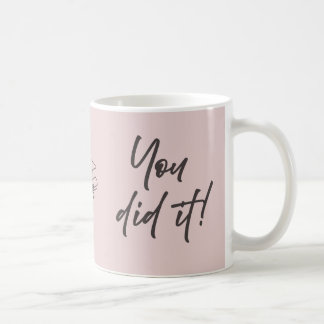 Personalized Graduate Mug – Elegant Script Style