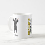 Personalized Graduate Watercolor Boy  Coffee Mug at Zazzle