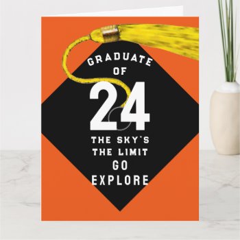 Personalized Graduation 2024 Card by ebbies at Zazzle