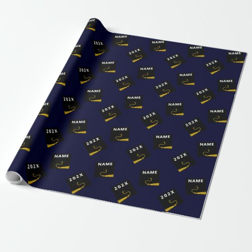 Personalized Graduation 2024 Gift Wrapping Paper