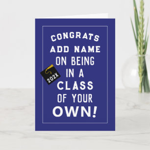 Personalized Graduation 2026 Card