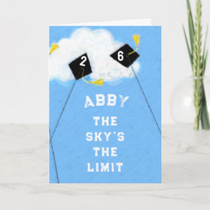 Personalized Graduation 2026 Card