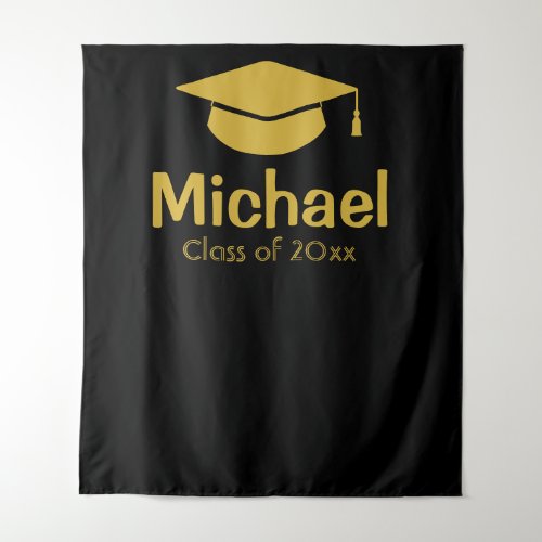 Personalized Graduation Backdrop Class of 2024