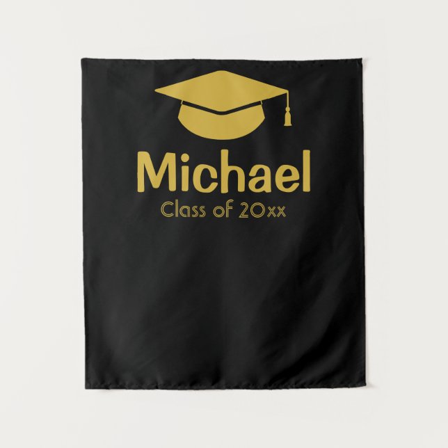 Personalized Graduation Backdrop Class of 2025 (Front)
