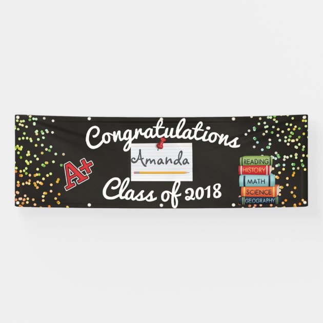Personalized Graduation Banner-Large Banner