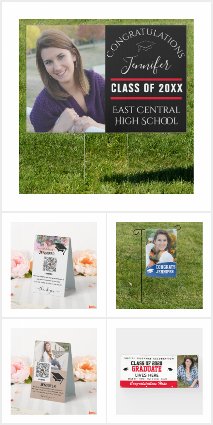 Personalized Graduation Banners and Signs