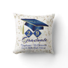 Personalized Graduation Blue & Gold Stars