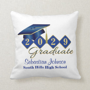 Personalised Congratulations On Your Graduation Novelty Gift Cushion Cover PINK 