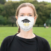 Personalized Graduation Class of 2020 Adult Cloth Face Mask (Outside)