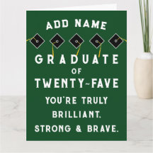 Personalized Graduation Class of 2025