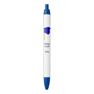 Personalized Graduation Class of Pens Blue Yellow