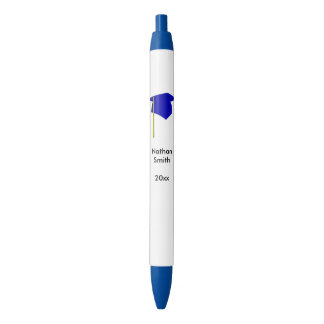 Personalized Graduation Class of Pens Blue Yellow