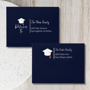 Personalized Graduation Envelopes Class of 2026 