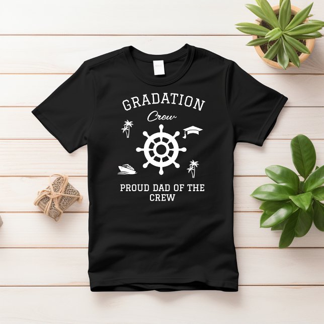 Personalized Graduation Family Cruise Crew Name  T-Shirt (Creator Uploaded)