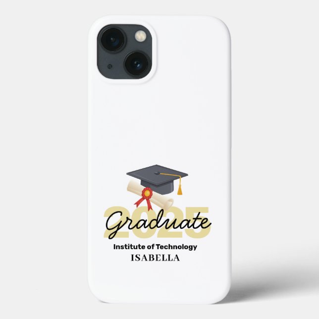 Personalized Graduation Gift - Class of 2025 Case-Mate iPhone Case (Back)