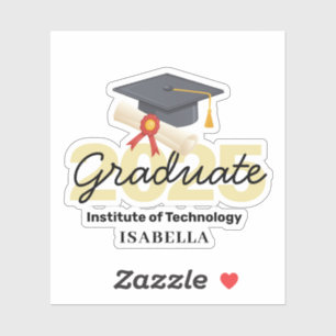 Personalized Graduation Gift - Class of 2025 Sticker