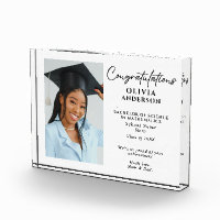 Personalized Graduation Gift Custom Message Photo