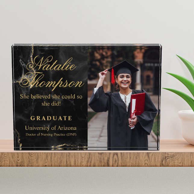 Personalized Graduation Gift For Daughter Niece Photo Block (Creator Uploaded)