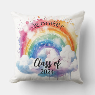 Personalized Graduation Gift Throw Pillow