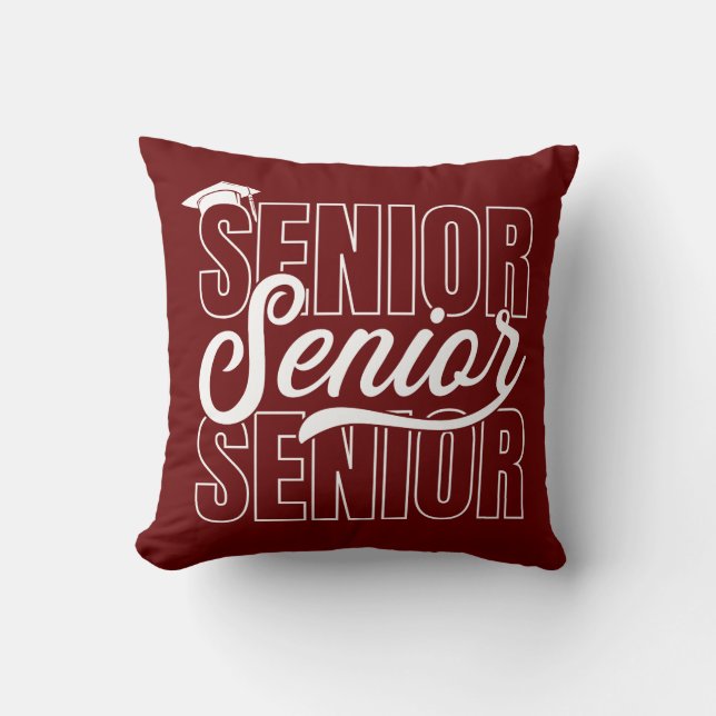 Personalized Graduation Gift  Throw Pillow (Front)