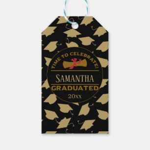 Personalized Graduation Gift Time To Celebrate Tags
