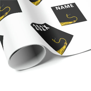 Personalized Graduation Gift Wrapping Paper
