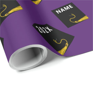 Personalized Graduation Gift Wrapping Paper