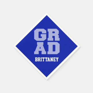 Personalized Graduation Ideas Napkins