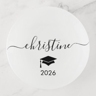 Personalized Graduation Jewelry Dish Class of 2026