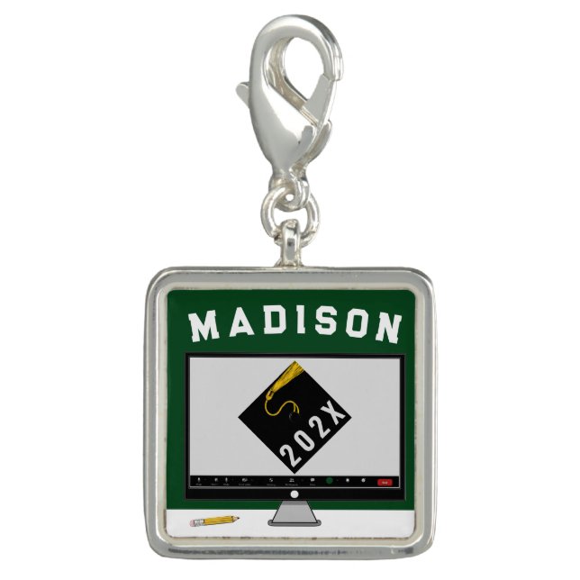 Personalized Graduation Keepsake Charm (Front)