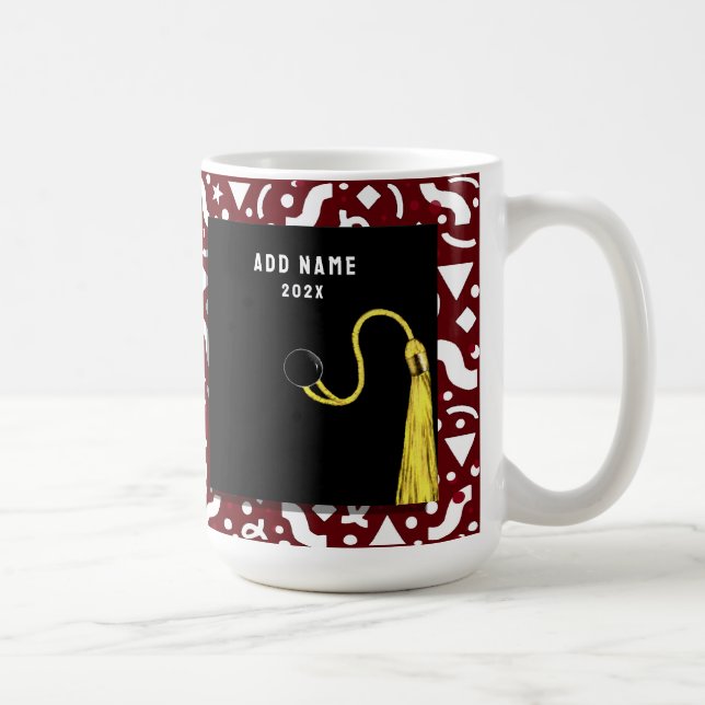 Personalized Graduation Keepsake Coffee Mug (Right)