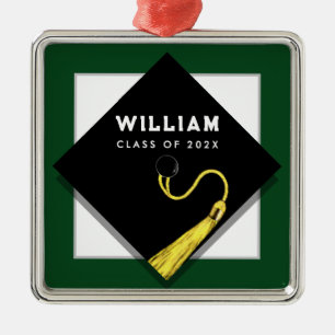 Personalized Graduation Keepsake Gift 2026 Metal Ornament