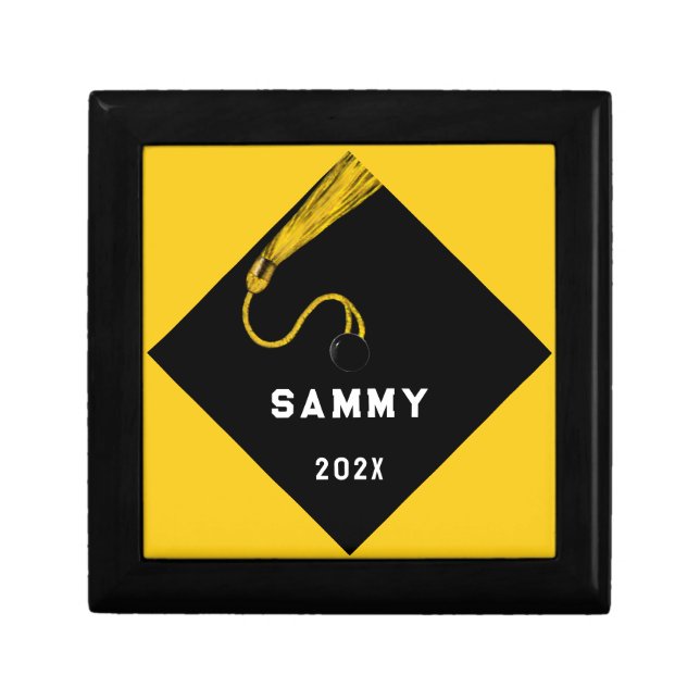 Personalized Graduation Keepsake Gift Box (Front)