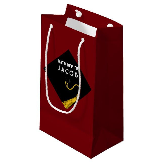 Personalized Graduation Medium Gift Bag (Front Angled)