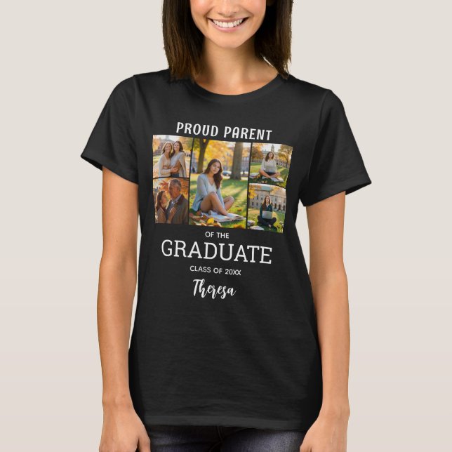 Personalized Graduation Memory Lane T-Shirt (Front)