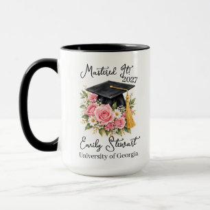 Personalized Graduation Mug Mastered It Coffee Mug