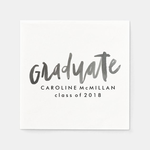 Personalized Graduation Napkin
