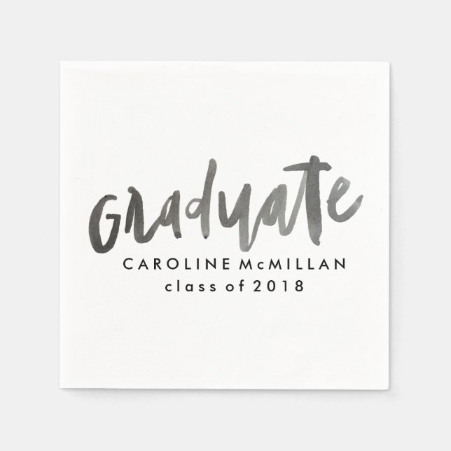 Personalized Graduation Napkins (Front)