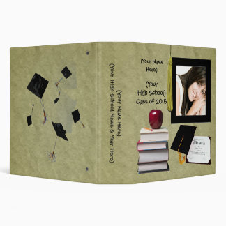 Personalized Graduation or High School Memory Book Binder