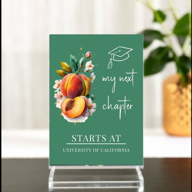 Personalized Graduation Party Acrylic Art (Make your grad party stand out with chic acrylic art!)