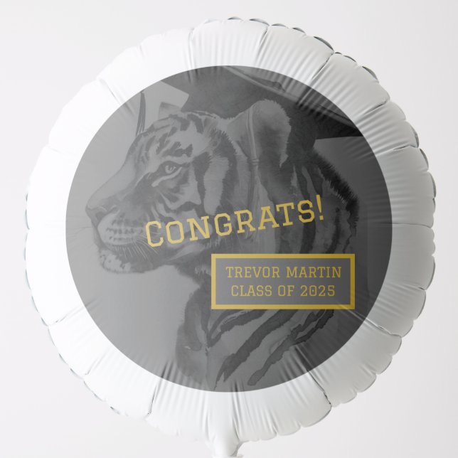 Personalized Graduation Party Balloon (Front)