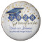 Personalized Graduation Party Blue & Gold 20XX