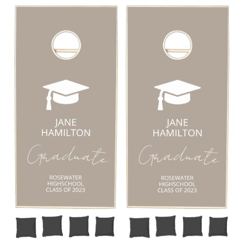 Personalized Graduation Party Cornhole Set