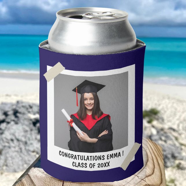 Personalized Graduation Party Favor Class of 2025 Can Cooler (Creator Uploaded)