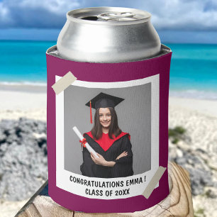 Personalized Graduation Party Favor Class of 2025 Can Cooler