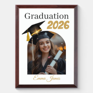 Personalized Graduation Party Photo Invitation Car Award Plaque