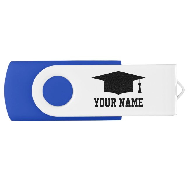 Personalized graduation party USB pen flash drive (Front)